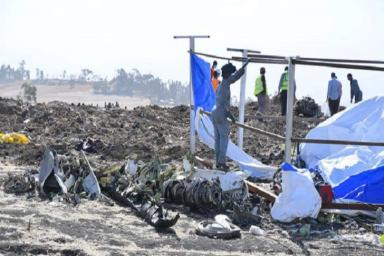 Данные бортового самописца разбившегося в Эфиопии Boeing успешно извлечены