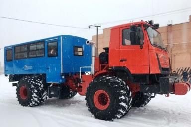 В России построили автобус, который проедет везде