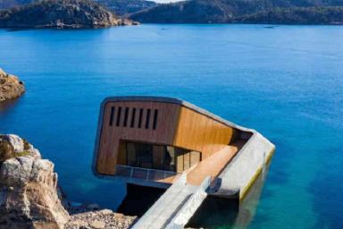 В Норвегии открывается первый в Европе ресторан под водой