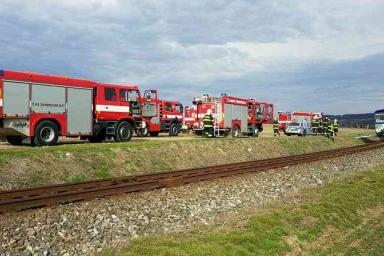 В Чехии столкнулись два поезда, есть раненые