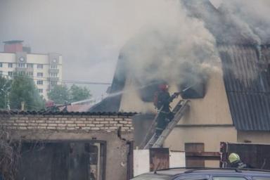 Житель Столинского района сгорел в своем доме