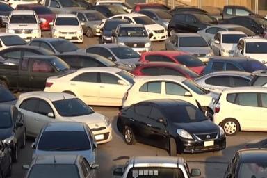 В Сети опубликовано видео с самой загруженной парковки в мире