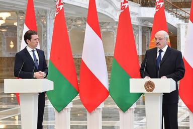 Курц заявил, что рассчитывает на визит Лукашенко в Австрию