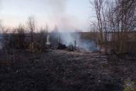 Под Полоцком жгли траву - сожгли баню и два сарая