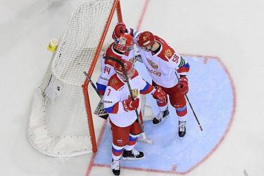 Сборная Беларуси по хоккею крупно проиграла олимпийской сборной России