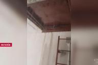 В Могилеве дом залило горячей водой