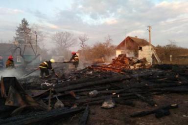 Житель Слонимского района при попытке скрыть следы кражи сжег два дома