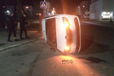 В Шклове столкнулись два автомобиля: пострадал пассажир
