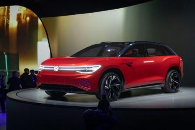 Volkswagen показал новый электрический кроссовер