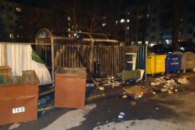 На мусорке в центре Минска сгорел бездомный мужчина