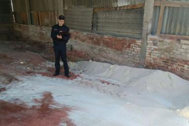 В Белыничском районе 22-летний заведующий фермой украл со склада 600 кг калийных удобрений