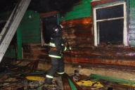 В Городокском районе при пожаре в доме погиб мужчина