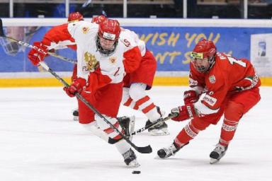 Хоккей. ЧМ. Белорусы сразились с россиянами в четвертьфинале   