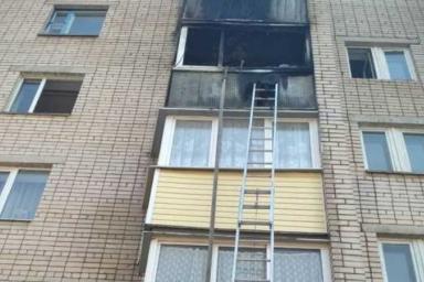 В Миорах МЧС эвакуировало 10 человек из-за пожара в жилом доме