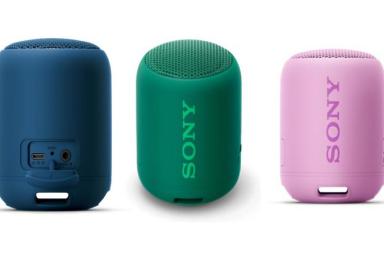 Sony представила водонепроницаемую Bluetooth-колонку SRS-XB12