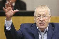 Жириновский показал, как Россия разделит Украину