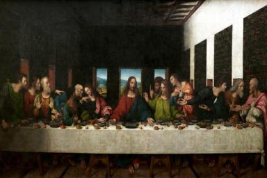 Ученые считают, что Леонардо да Винчи принимал участие в написании копии Тайной вечери