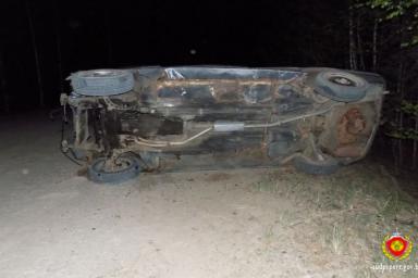 В Кличевском районе перевернувшийся BMW придавил водителя: он погиб