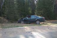 В Лепельском районе в лобовом ДТП пострадала трехлетняя девочка