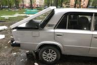 В Могилеве стихия бушевала: последствия первой грозы