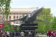 Памятный знак с бомбардировщиком Су-24 открыли в Гомеле