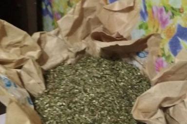 У жителя Борисовского района изъяли около 4 кг марихуаны
