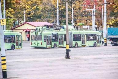 ДТП в Бресте: троллейбус против автобуса 