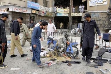 В Пакистане на рынке прогремел взрыв, есть погибшие