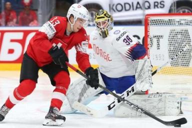 Хоккеисты Швейцарии одержали четвертую победу подряд на ЧМ