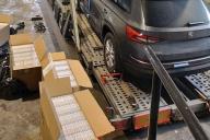 Россиянин провез из Беларуси в Литву 3200 пачек сигарет в автовозе