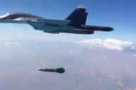 Су-34 сбросил мощнейшую авиабомбу России. Кадры поражают своей точностью