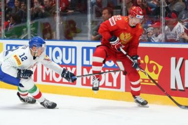 Сборная России разгромила Италию на чемпионате мира по хоккею со счетом 10:0