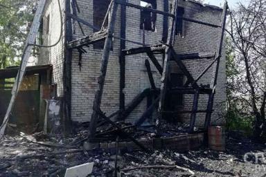 В Березинском районе отец спас сына во время пожара