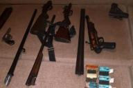 В Дзержинском районе расследовали дело о поджоге, а нашли арсенал оружия