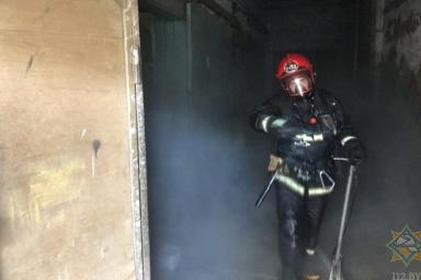 Пожар на «Горизонте» в Минске потушили