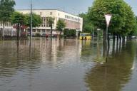 Машины «поплыли». Что сделал ливень с Новополоцком