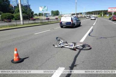 В Минске на проспекте Победителей сбили 64-летнего велосипедиста