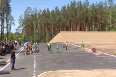 Обновленный спортивно-биатлонный комплекс открыли в Барановичском районе