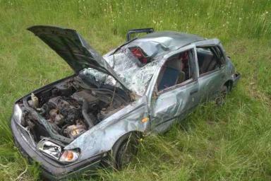 В Белыничском районе машина с тремя детьми вылетела в кювет