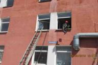 В Новополоцке из-за пожара в стройтресте эвакуировали 20 человек