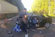 В ГАИ рассказали подробности смертельной аварии под Докшицами