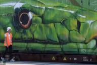 Очень странный поезд с животными разъезжает по Европе