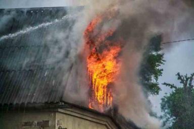 На пожаре в Толочинском районе погиб инвалид