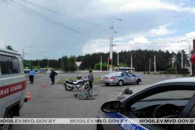 Два ДТП с участием мотоциклистов произошли в Бобруйске