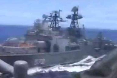 Инцидент с боевыми кораблями РФ и США попал на видео: такого еще не было 