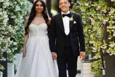 Роскошная свадьба: “Мисс Турция” вышла замуж за чемпиона мира по футболу