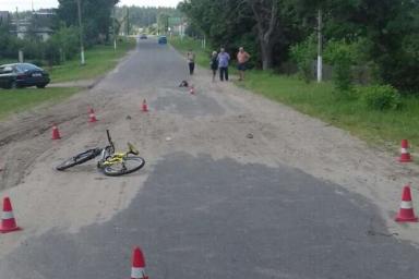 Под Могилевом 19-летний водитель сбил мальчика на велосипеде: ребенок в больнице