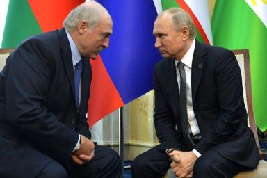 Лукашенко и Путин обсудили «актуальные вопросы интеграции» на саммите ШОС