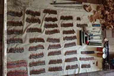Пистолеты, гранаты, мины: В Березовском районе у двух жителей изъяли арсенал боеприпасов и оружия