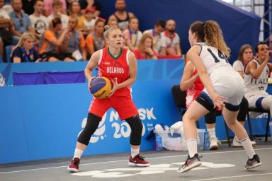 Белорусские баскетболистки победили итальянок на старте II Европейских игр